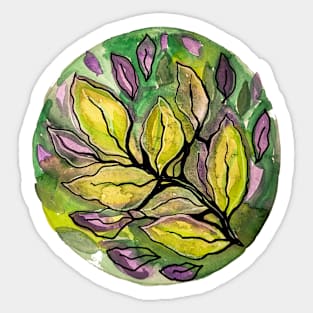 Watercolor Garden Sticker